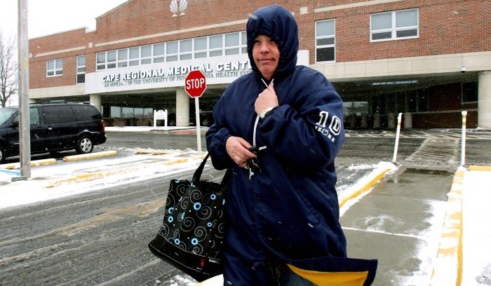 Cape Snow hooded woman